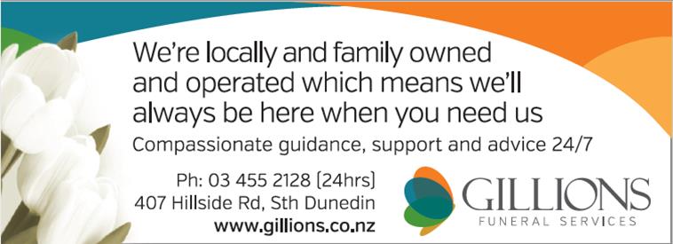 Gillions Funeral Services is a foundation advertiser in our Parish Magazine, The Rock. The substantial and continued support has been instrumental in allowing us to publish a magazine of professional standard.